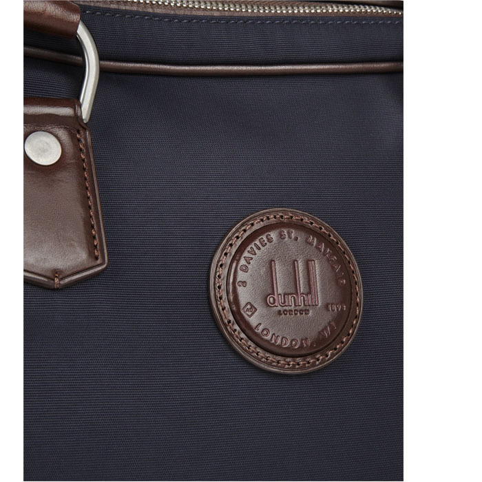 Dunhill Logo Briefcase In Black