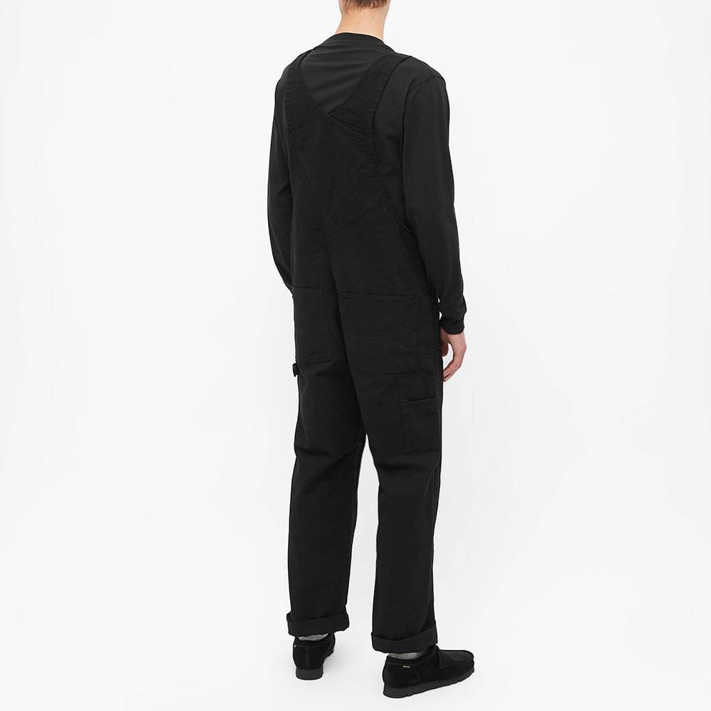 Carhartt Logo-patch Bib Overall In Black