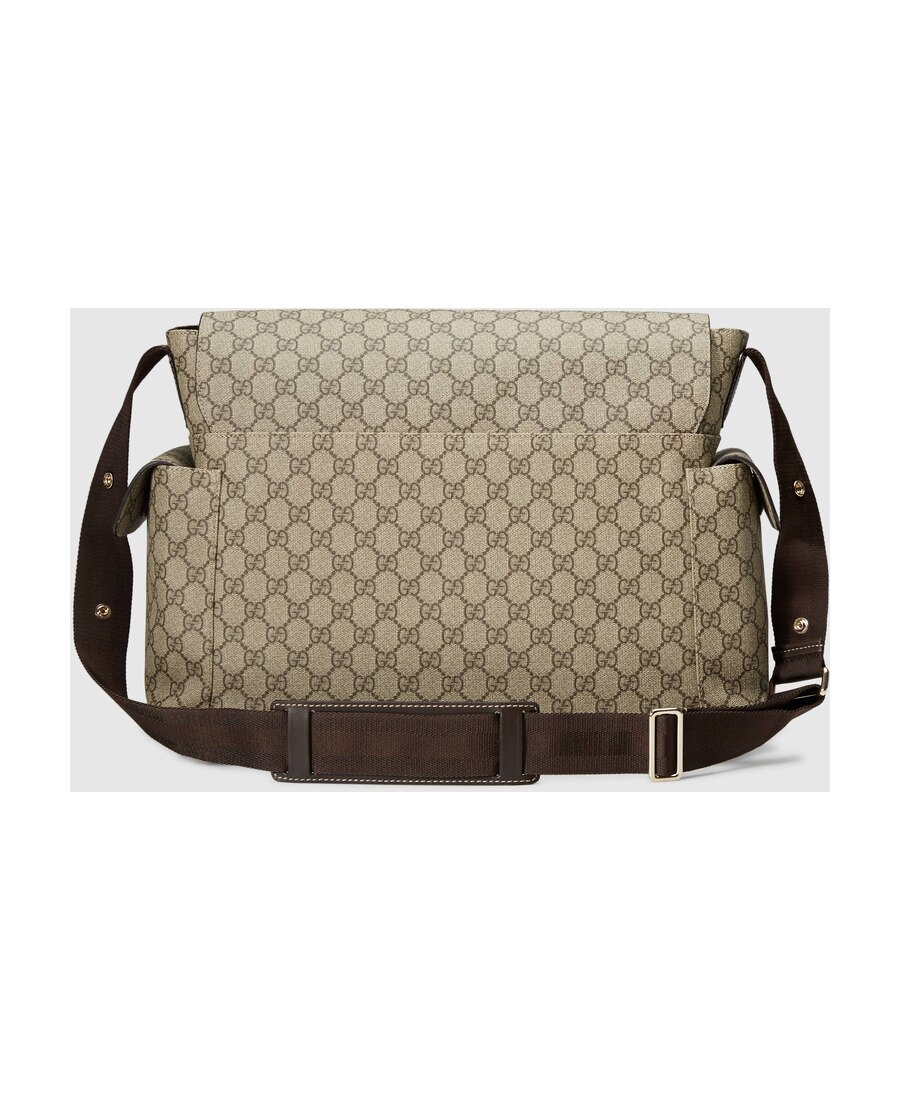 Gucci Large Gg Diaper Bag In Nude