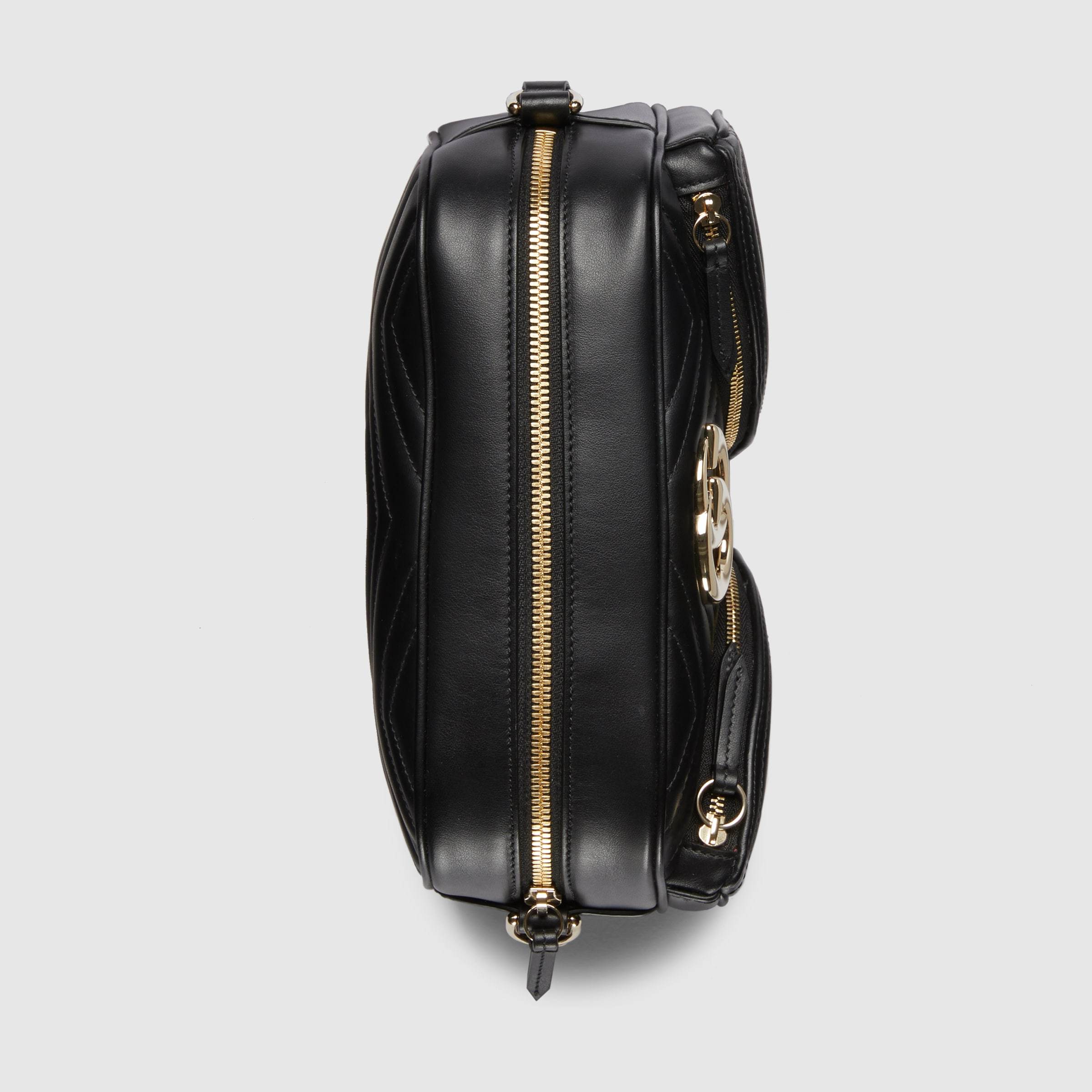 Gucci Gg Marmont Shoulder Bags Black In Black