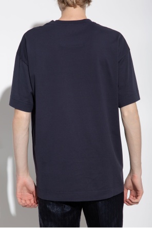 Givenchy Logo-embossed T-shirt In Black