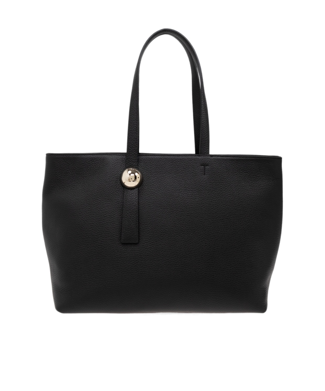 Furla Sfera Large Shopper Bag In Black