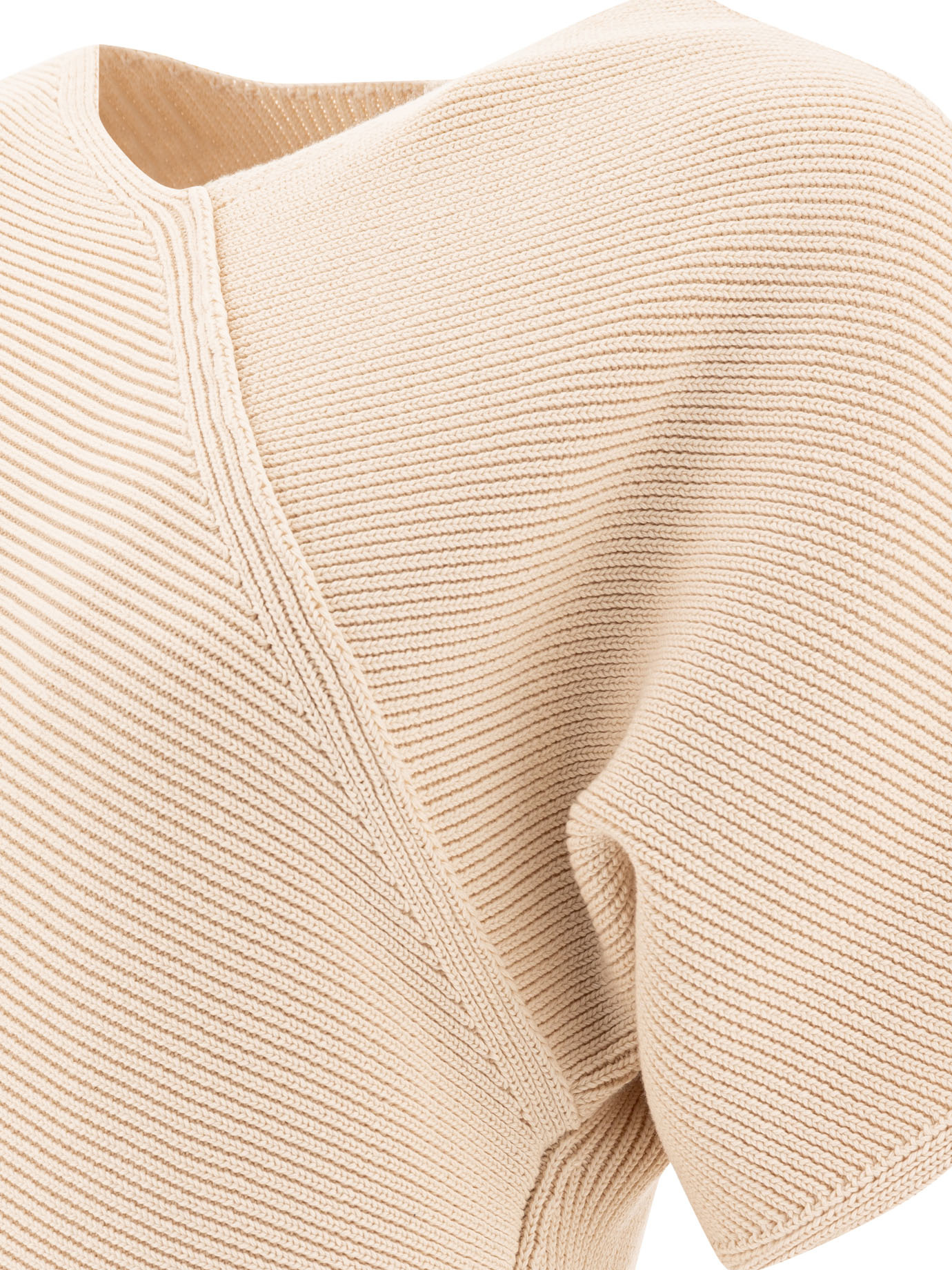 Shop Soeur Asymmetric V-neck Sweater