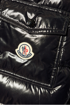 Moncler Maljasset Logo Patch Jacket In Black
