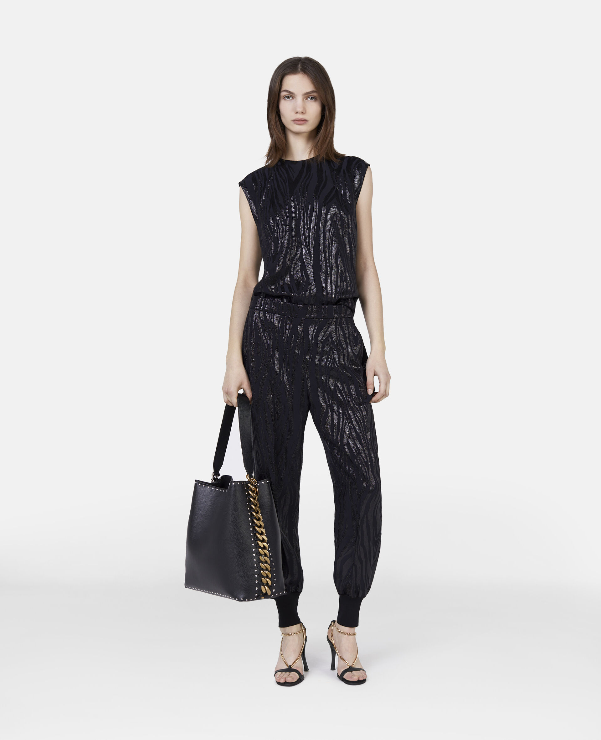 Stella Mccartney Printed Blouse In Black