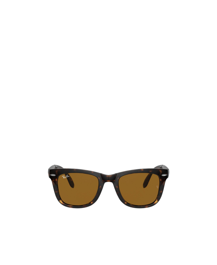Ray Ban Ray-ban Square Frame Sunglasses In Brown