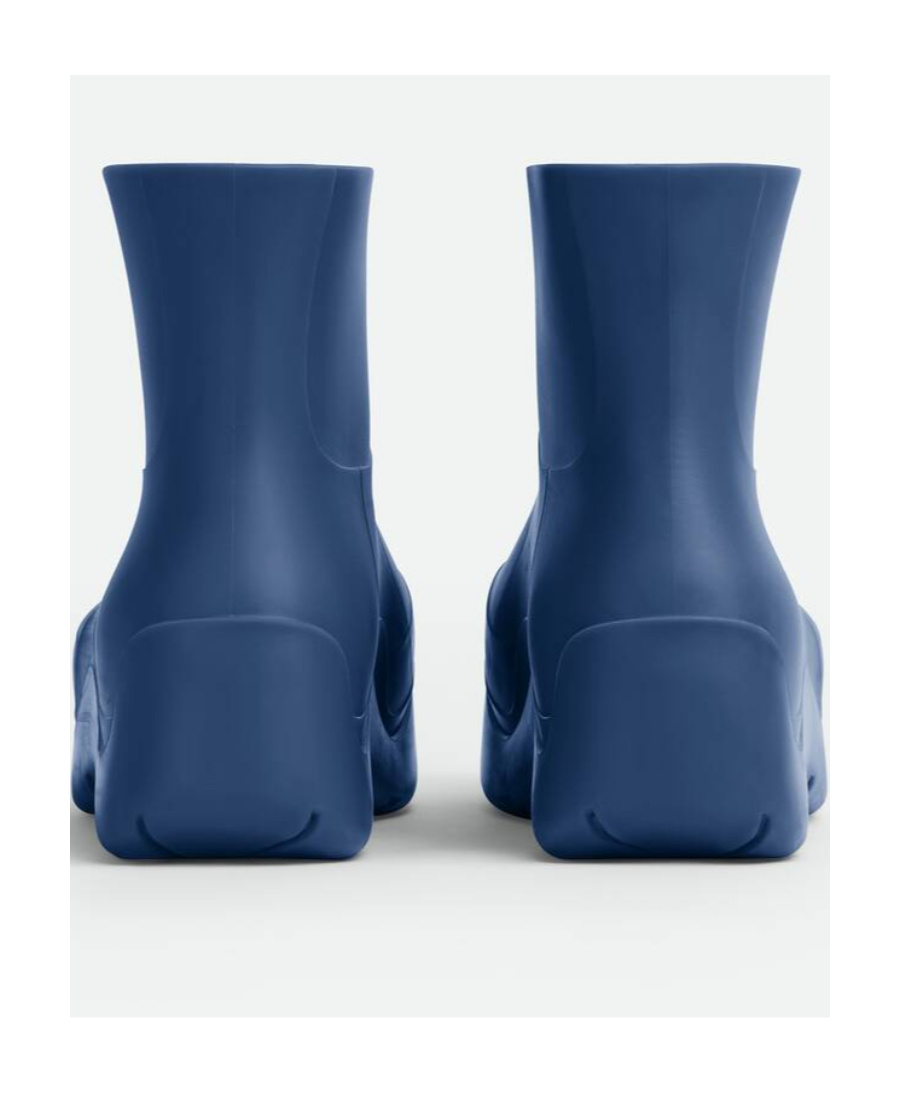 Bottega Veneta Puddle Ankle Boots In Blue