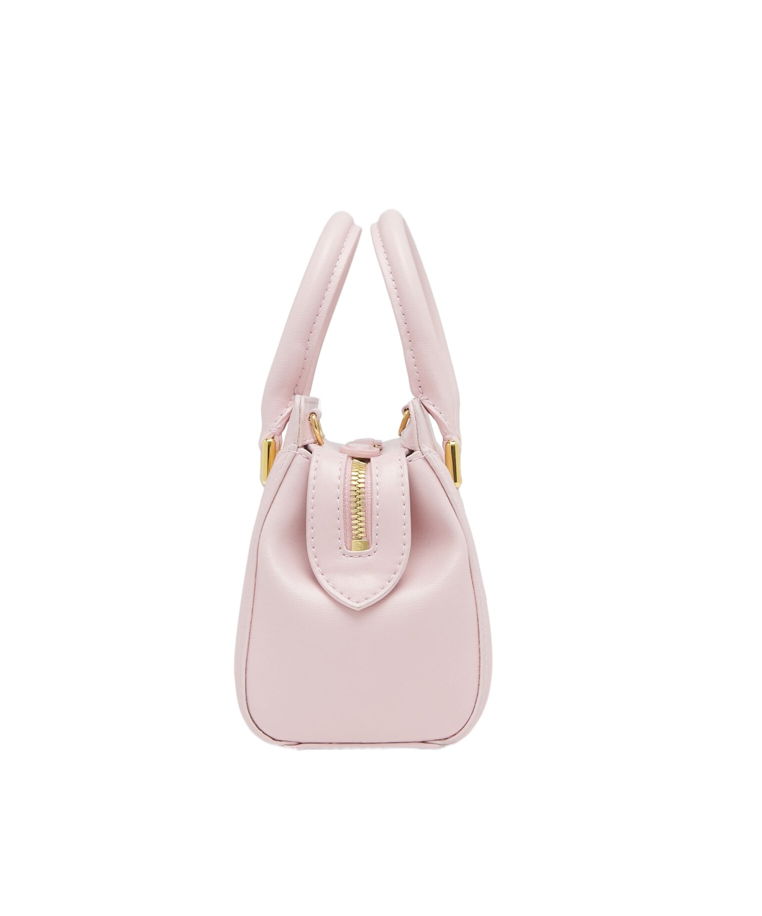 Alexander Mcqueen Mini Leather Birdee Cross-body Bag In Pink