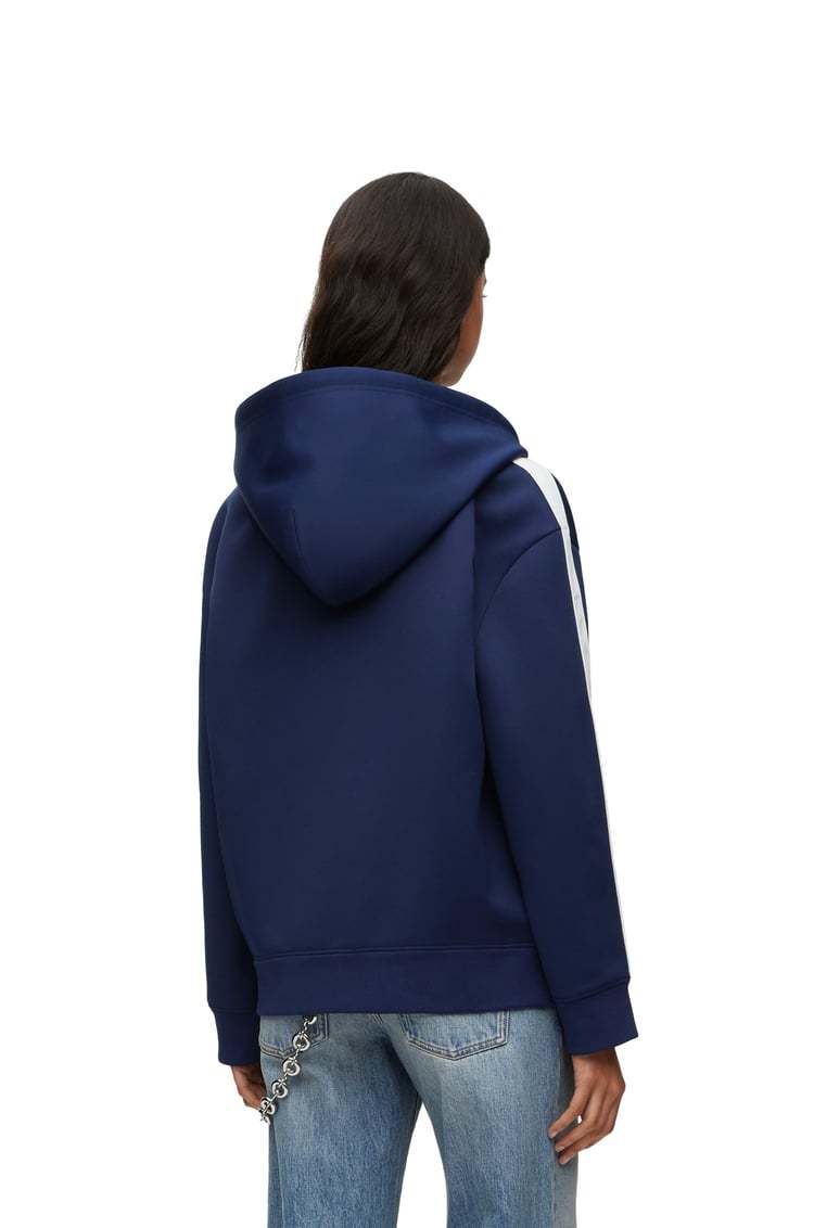 Loewe Hooded Tracksuit Jacket In Technical Jersey