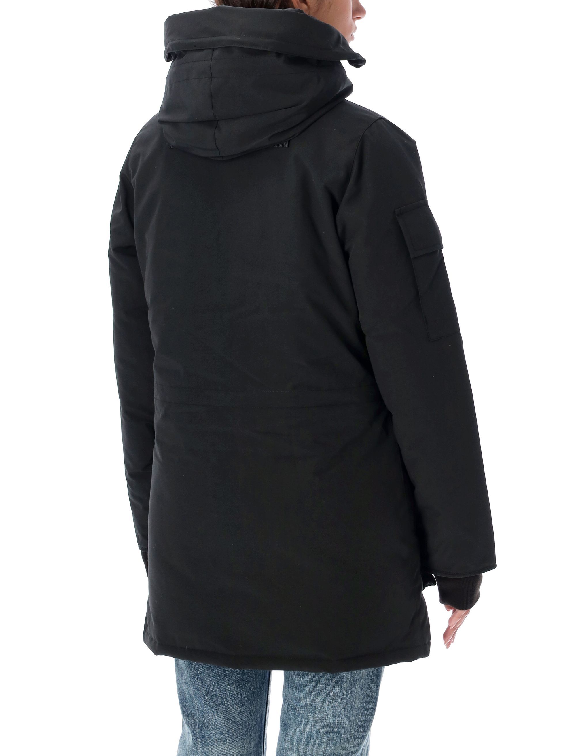 Canada Goose Women's Down Jacket With Hood In Black