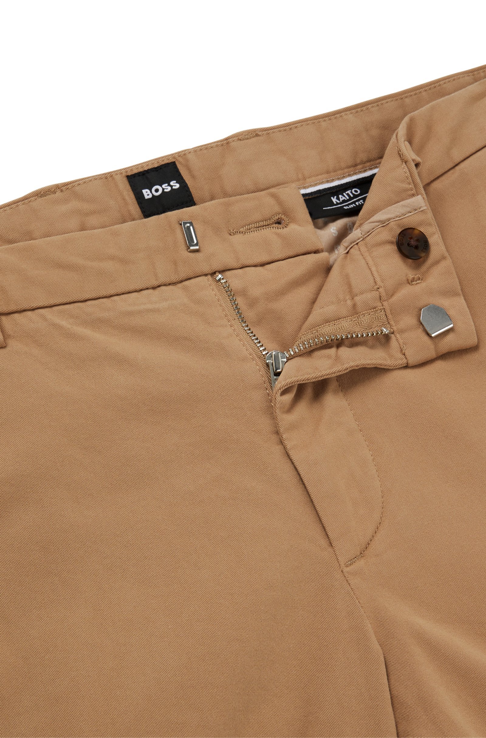 HUGO BOSS MID-RISE SLIM-FIT JEANS