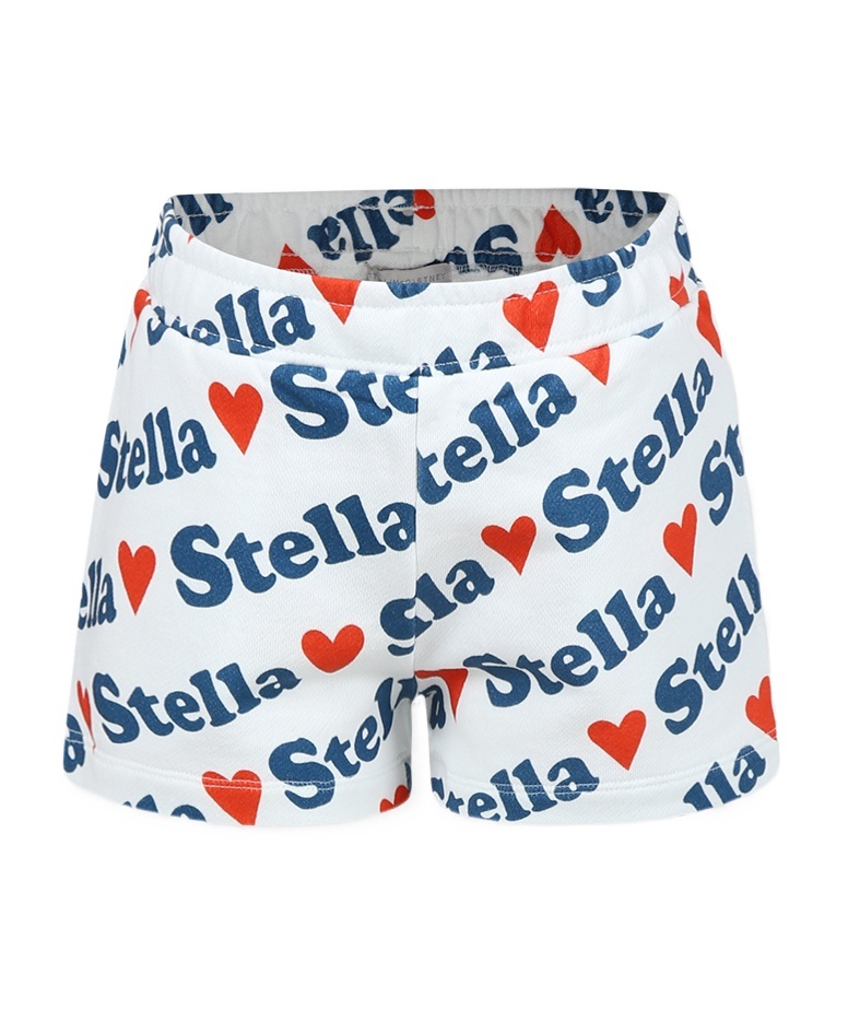 Stella Mccartney Pattern Shorts In White