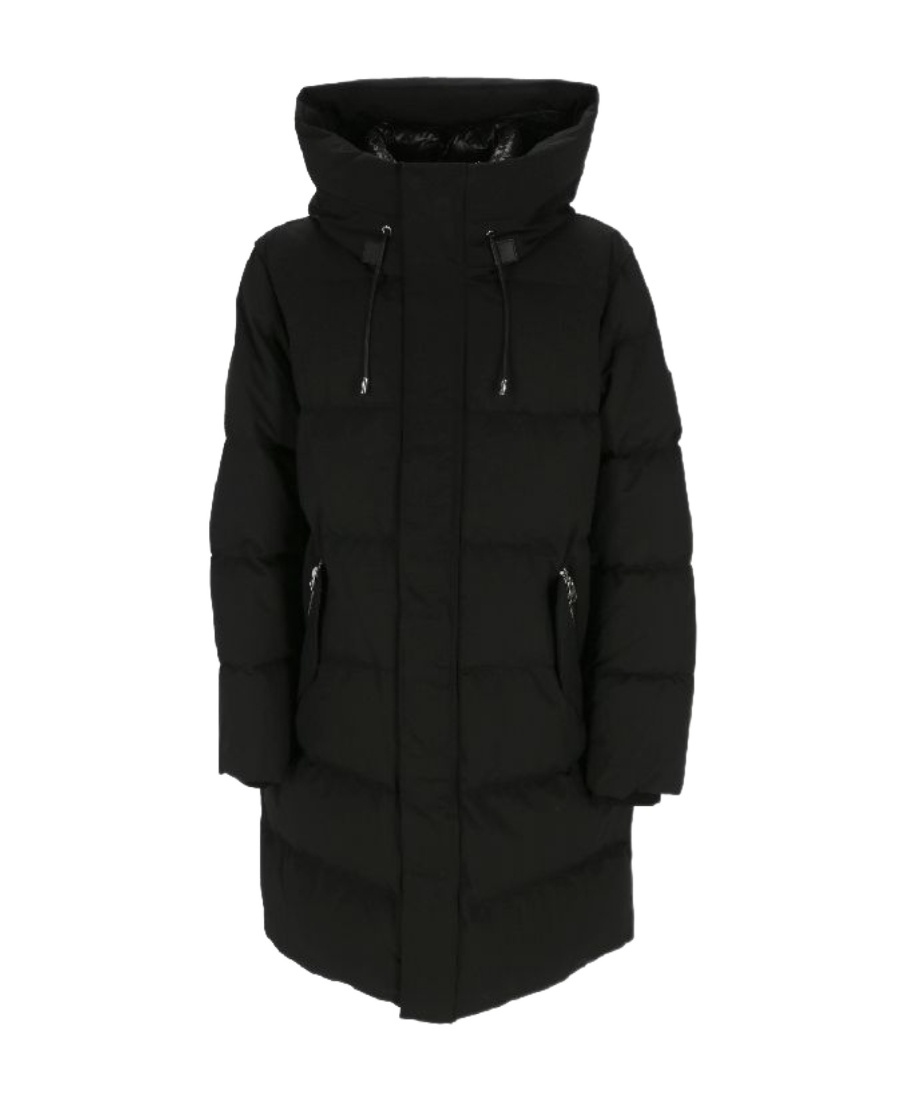Mackage Long Hooded Cotton-padded Suit In Black