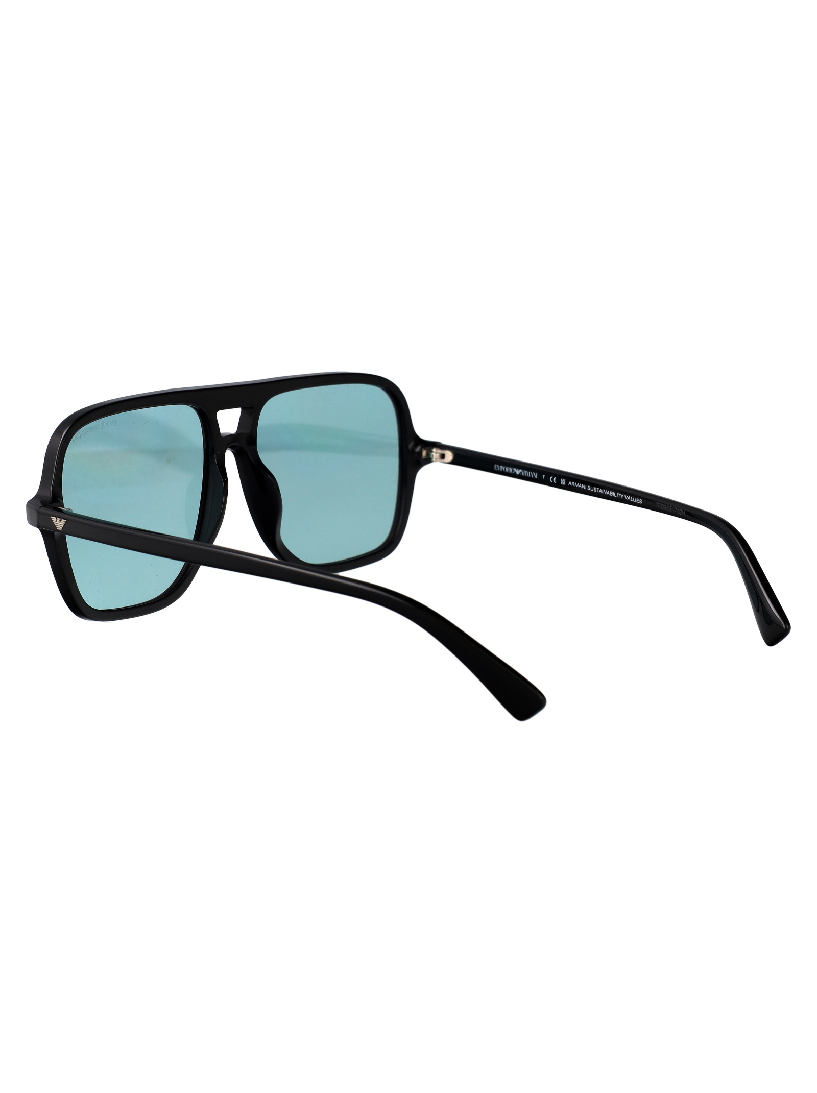 Emporio Armani Full Frame Sunglasses In Black