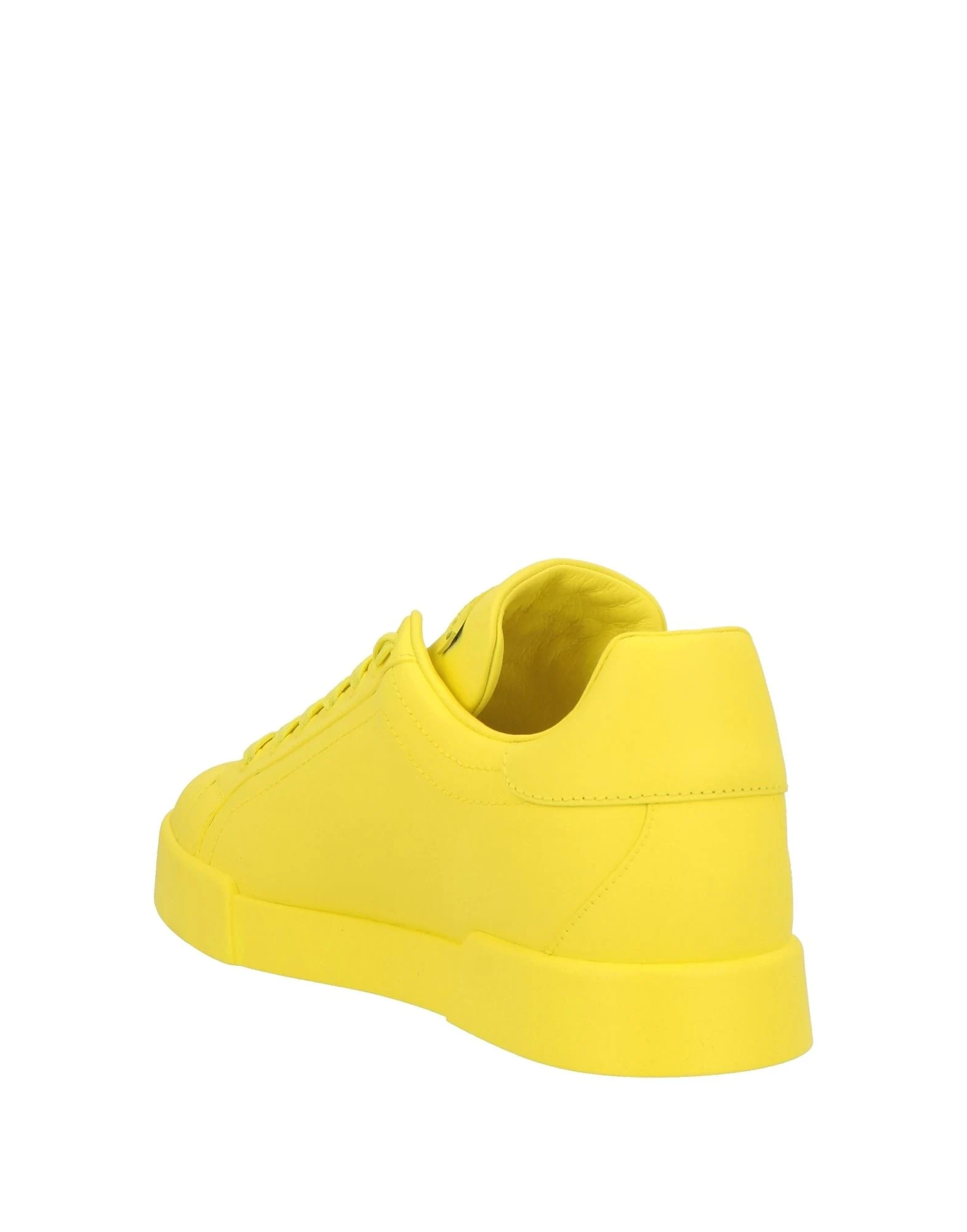 Dolce & Gabbana Low-top Trainers In Yellow