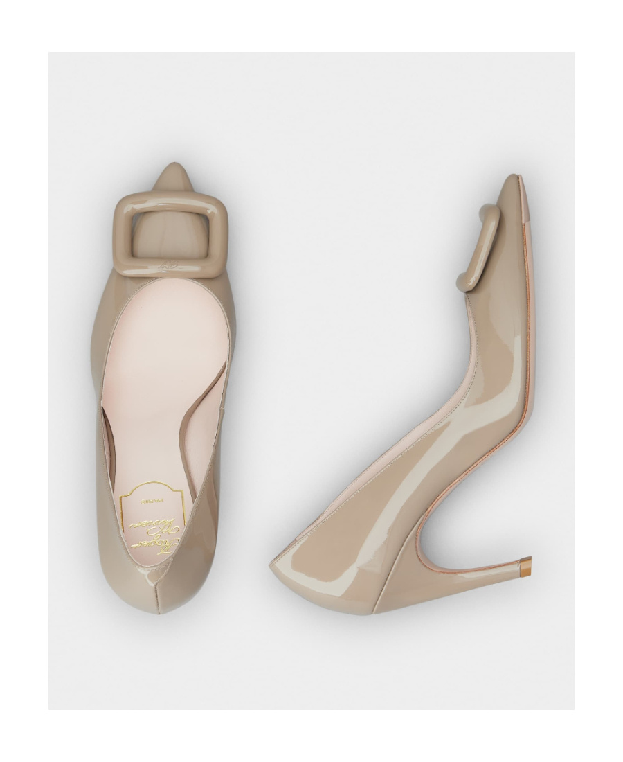 Roger Vivier Cusp High-heeled Shoes In Nude