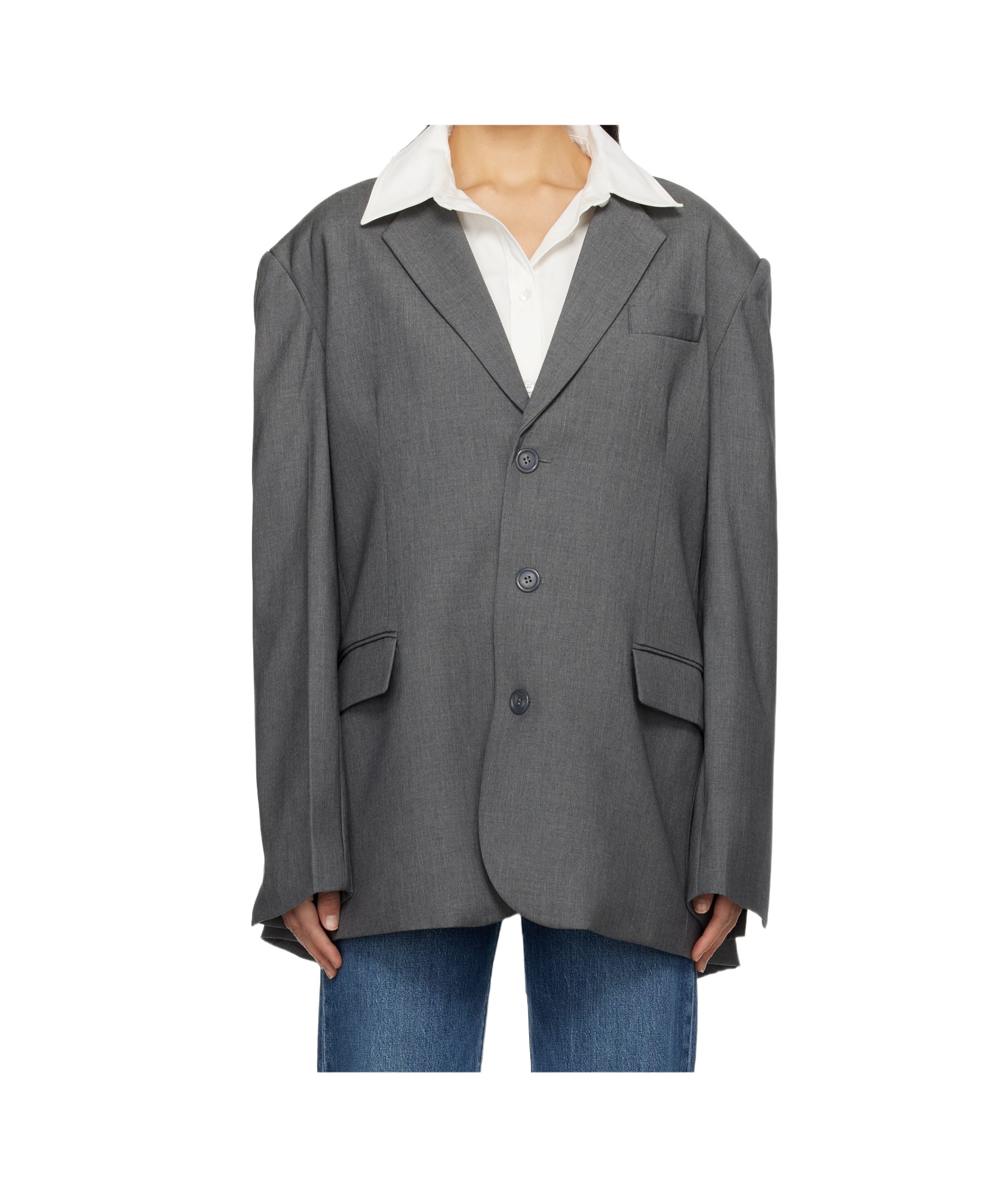 The Frankie Shop Gelso Oversized Blazer
