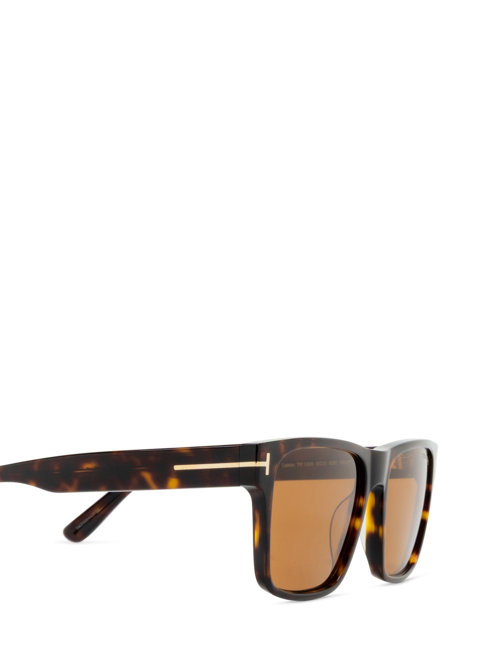 Tom Ford Eyewear Calder Square Frame Sunglasses In Brown
