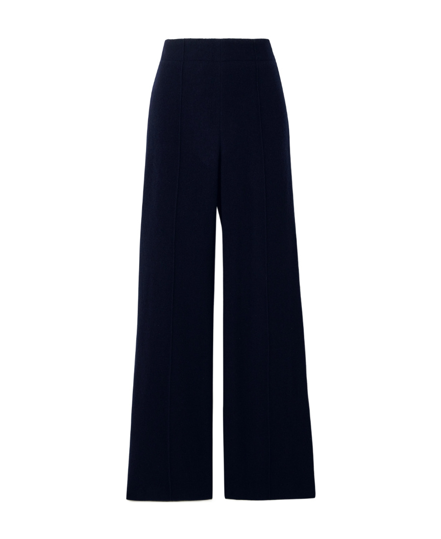 Chloé Belt Loop Wool Bell Bottoms In Black