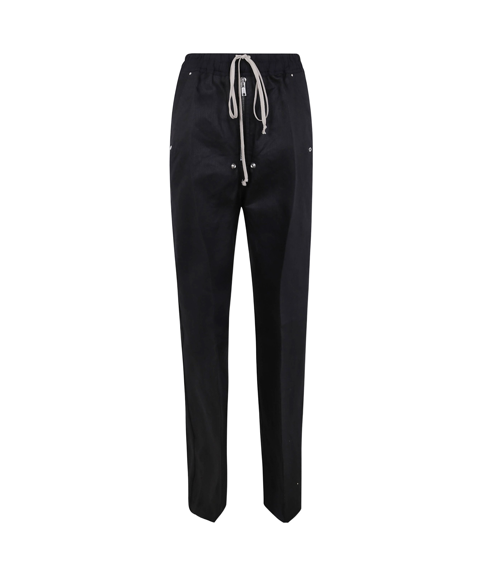 Rick Owens Drawstring Casual Pants In Black