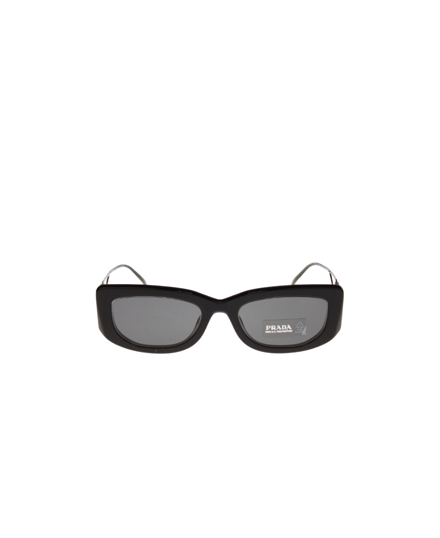 Prada Rectangle Frame Sunglasses In Gray