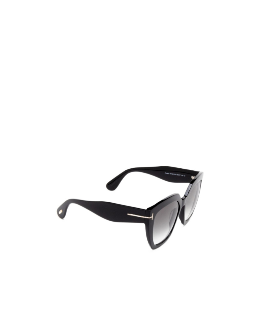 Tom Ford Phoebe Square-frame Sunglasses In Black