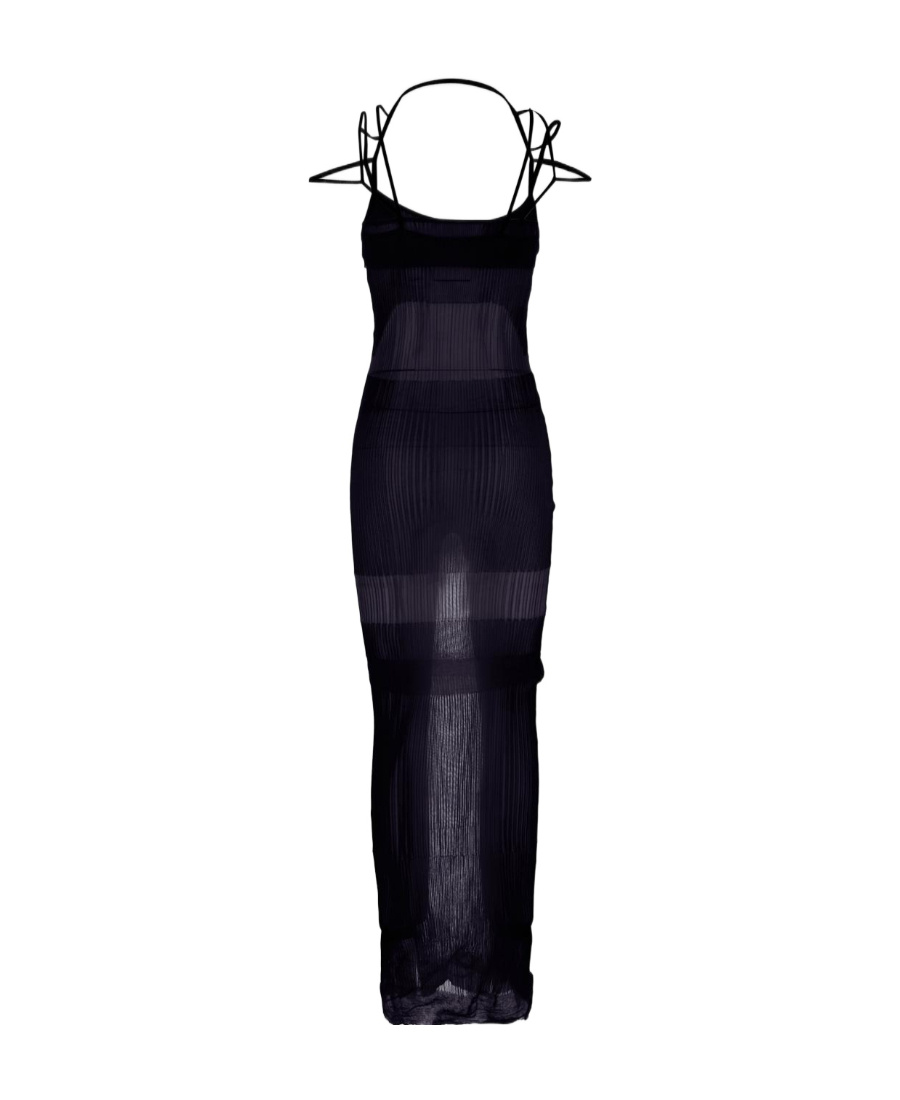 Jacquemus La Robe Sognu In Black