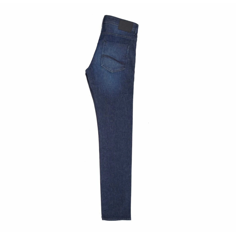 Hugo Boss Button Jeans In Blue