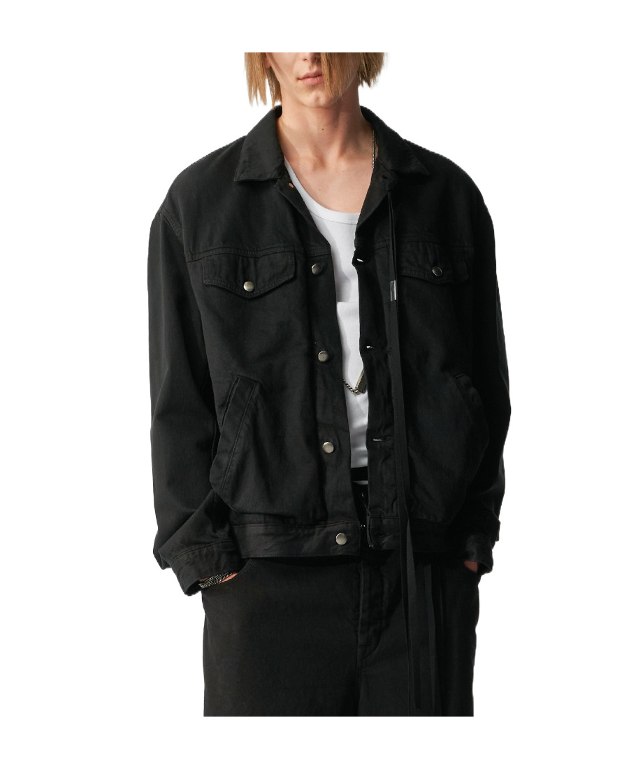Ann Demeulemeester Olan 5 Pocket High-comfort Jeans In Black