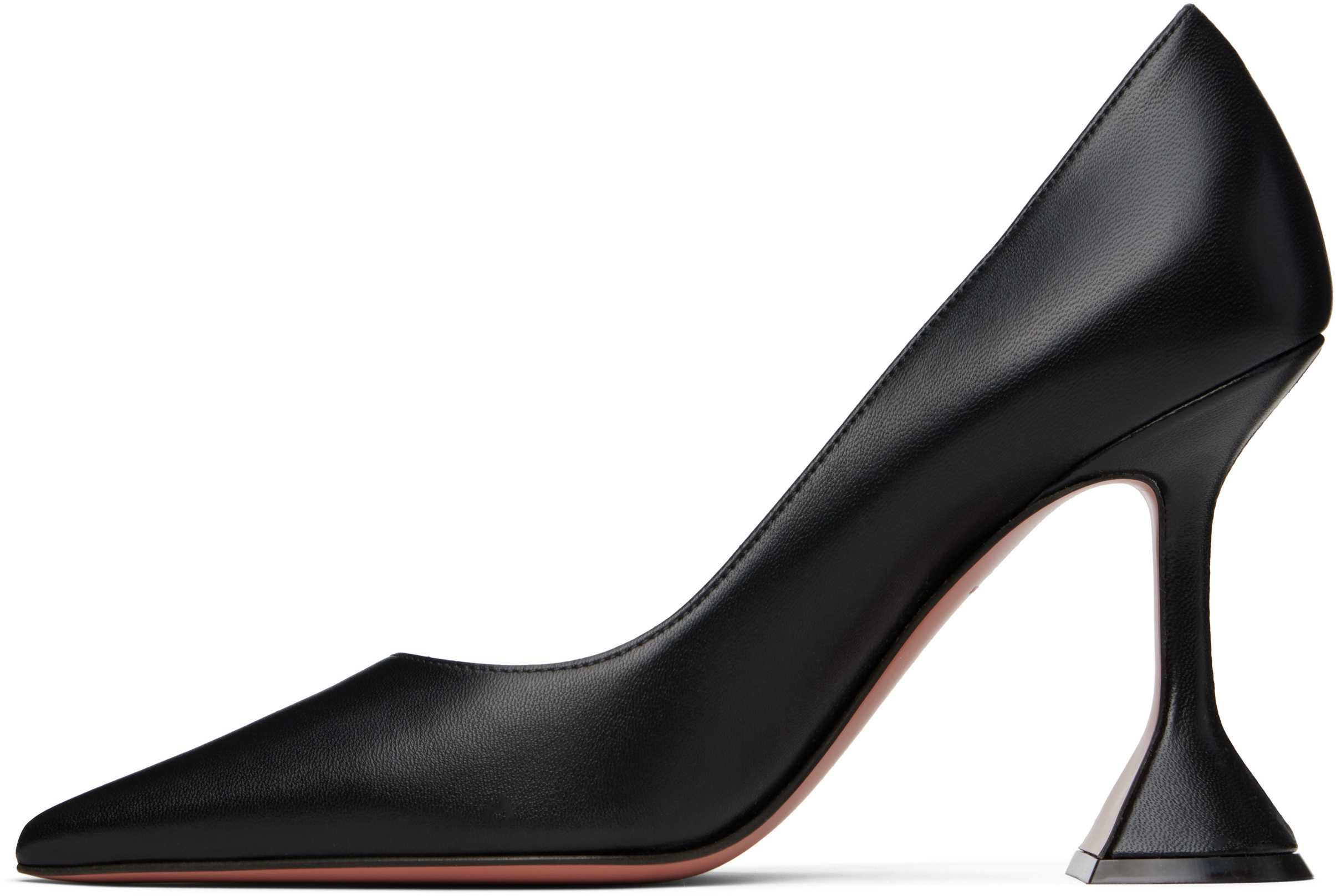 Amina Muaddi Ami Pump Heels In Black