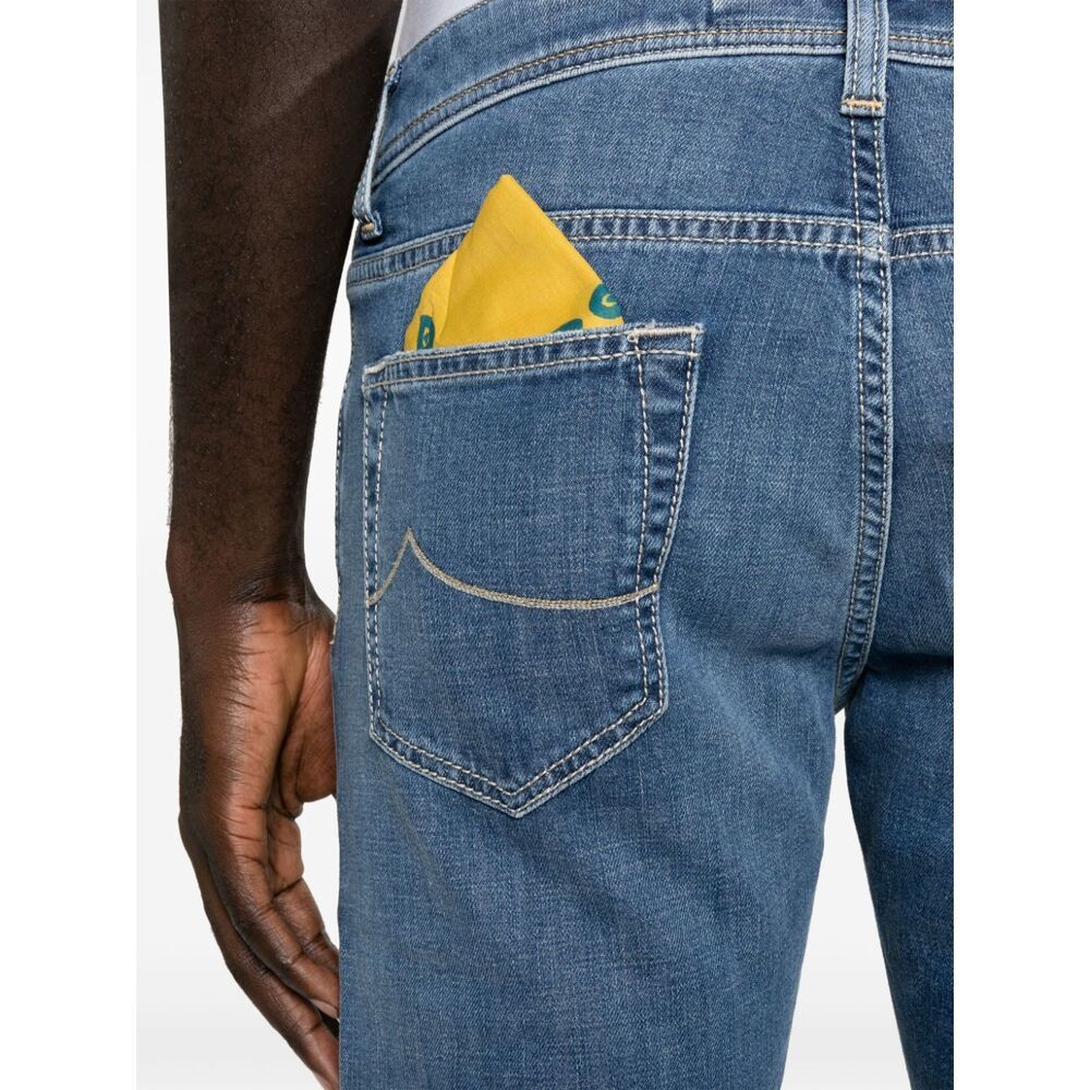 Jacob Cohen `nick` 5-pocket Slim Fit Jeans In Blue