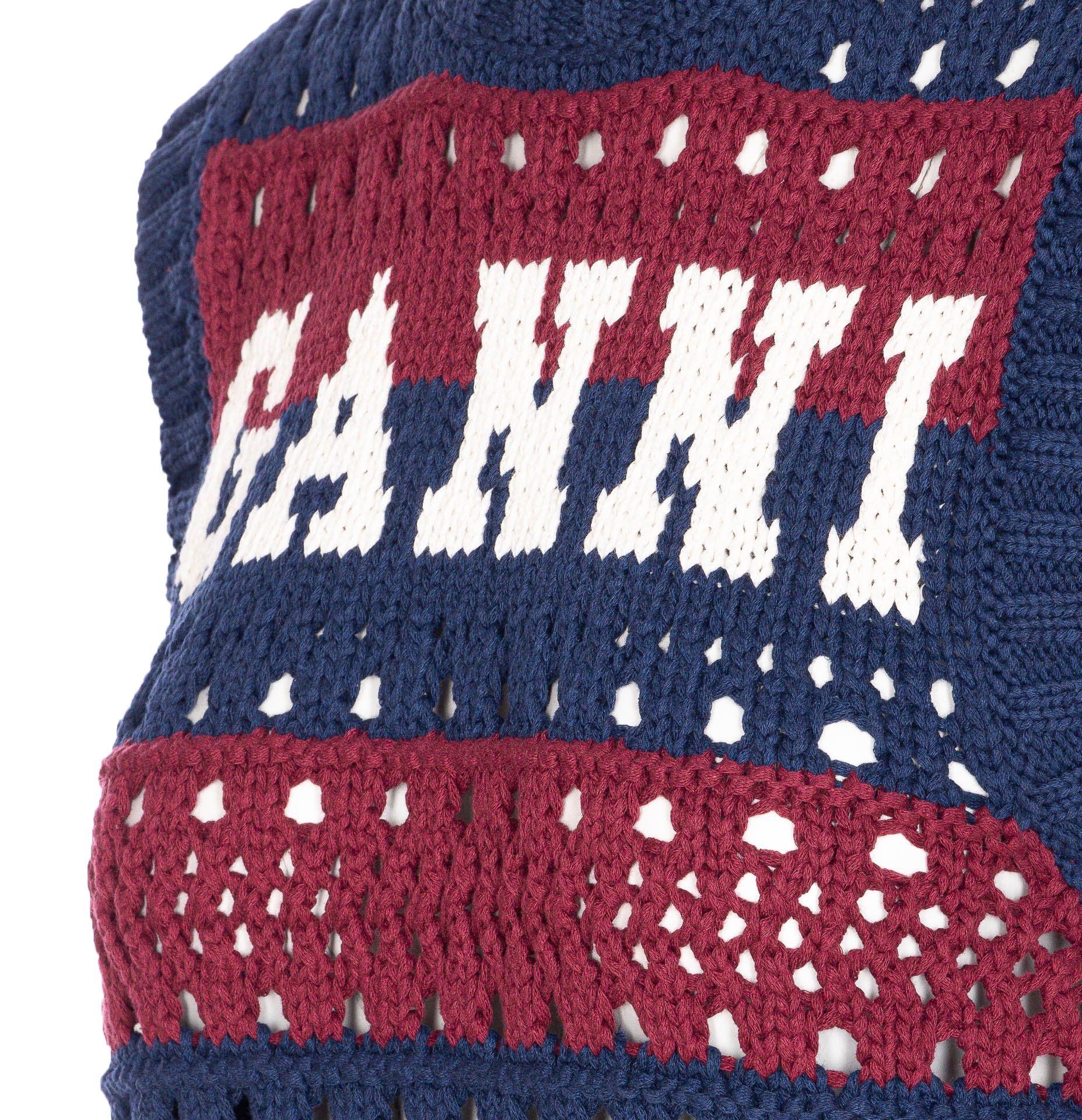 Ganni Multicolor Blue Striped Vest
