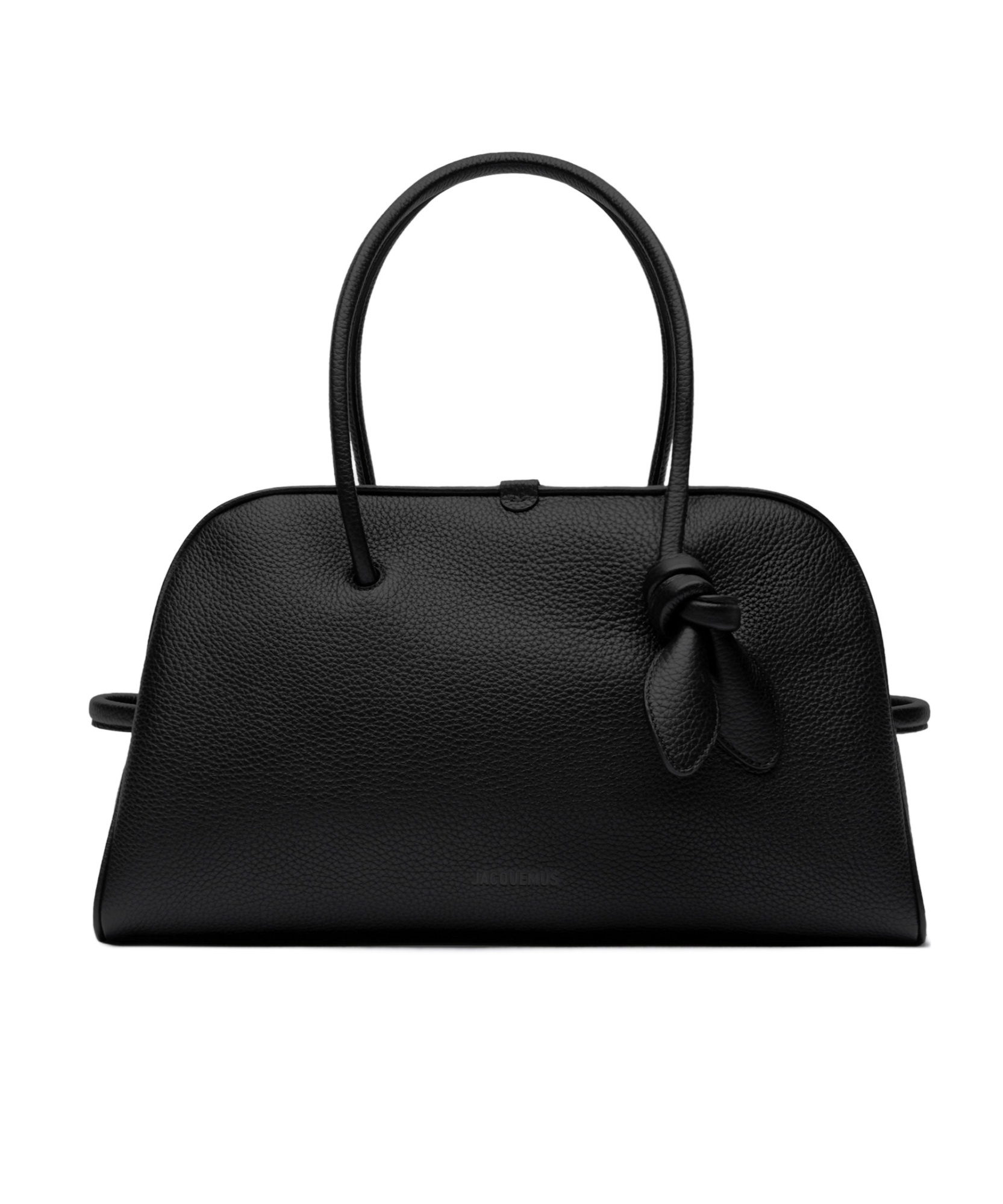 Jacquemus Le Turismo Zipped Shoulder Bag In Black