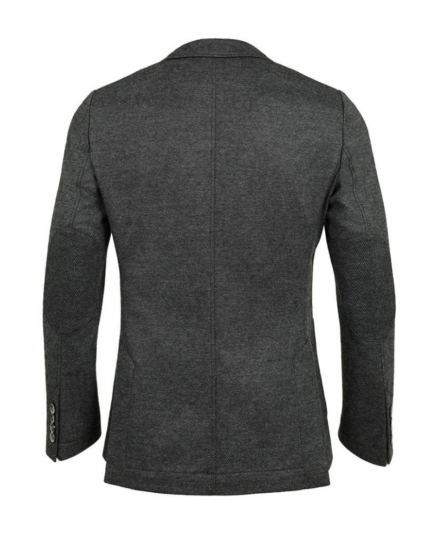Hugo Boss Buckle Suit Jacket In Black