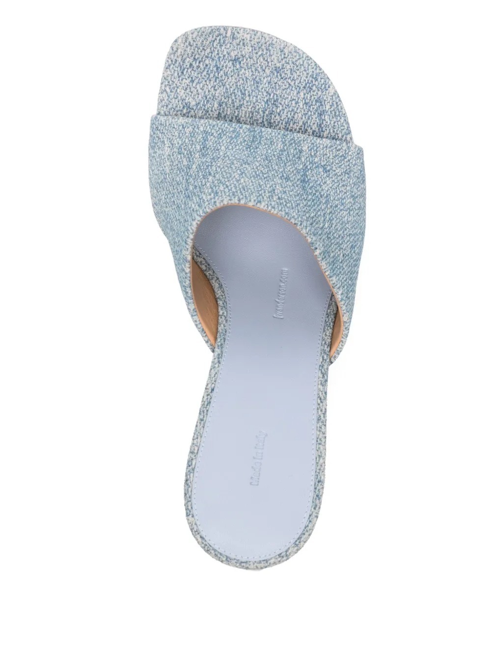 Jw Anderson Round Toe High Heel Sandals In Gray