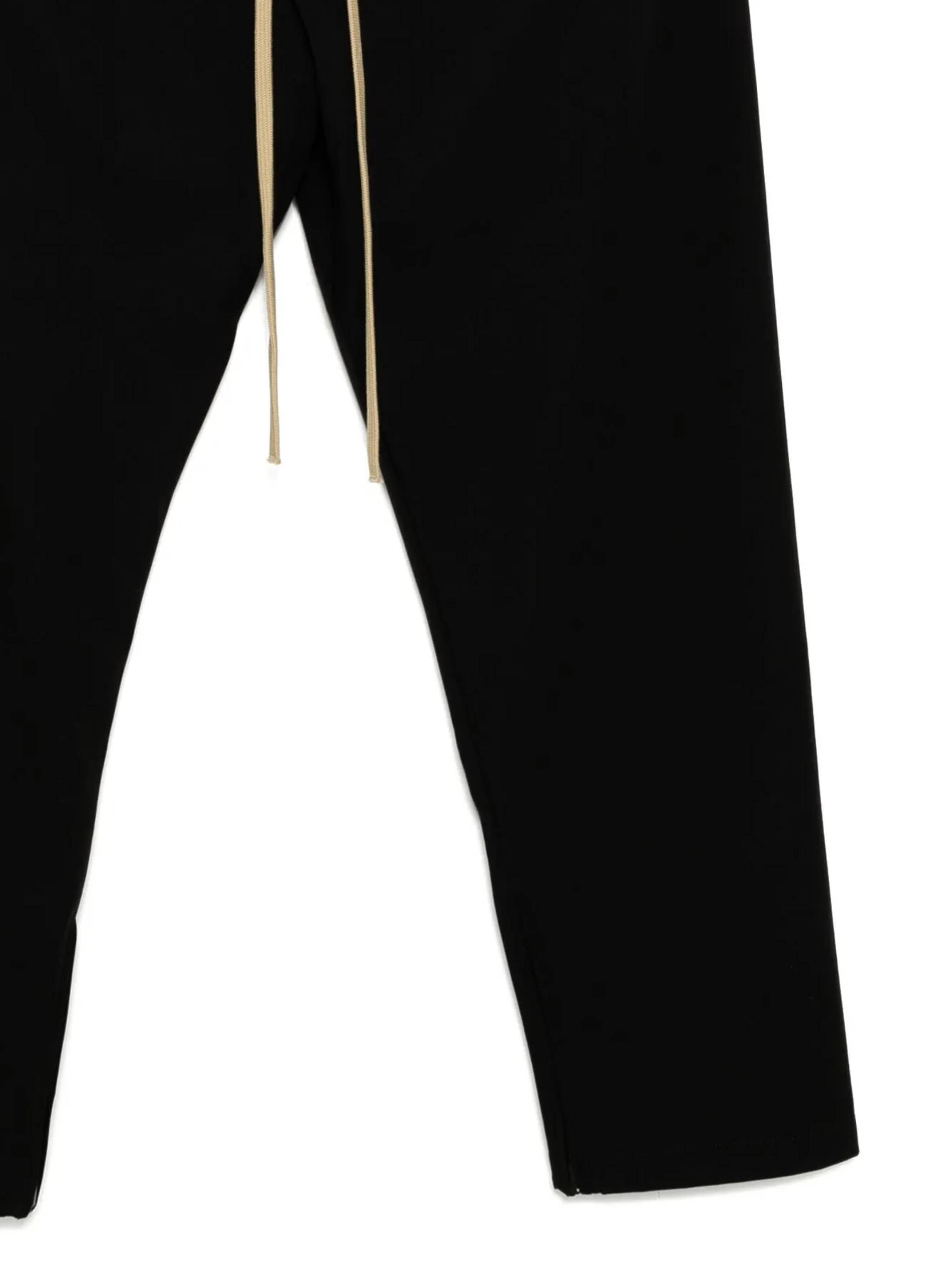 Fear Of God Virgin Wool Straight-leg Trousers In Black