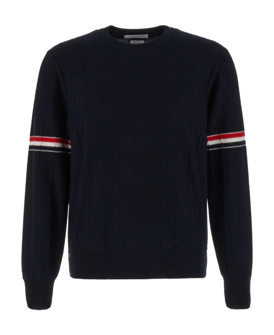 Thom Browne Rwb Armbands In Black