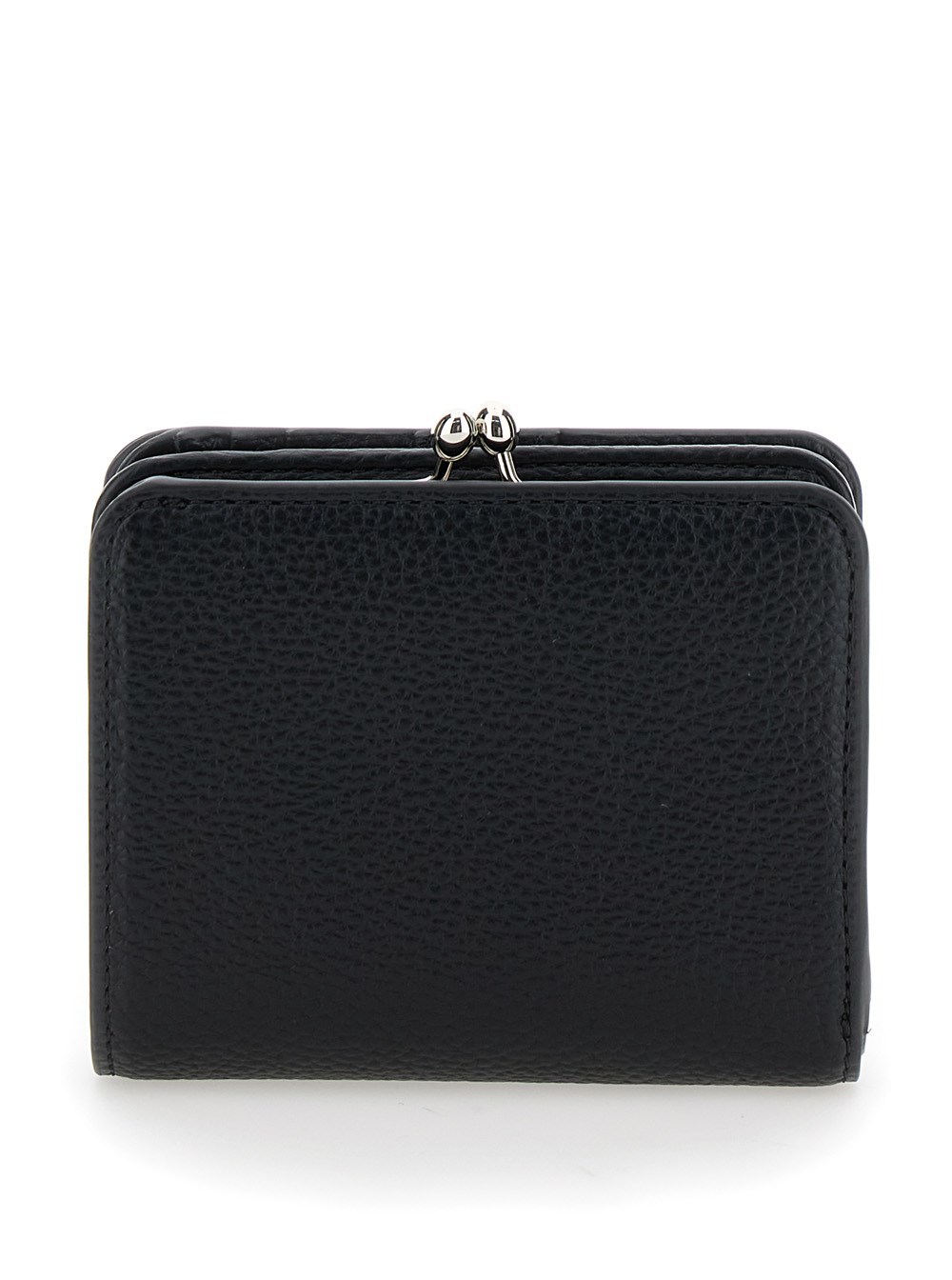 Vivienne Westwood Logo Plaque Wallet In Black