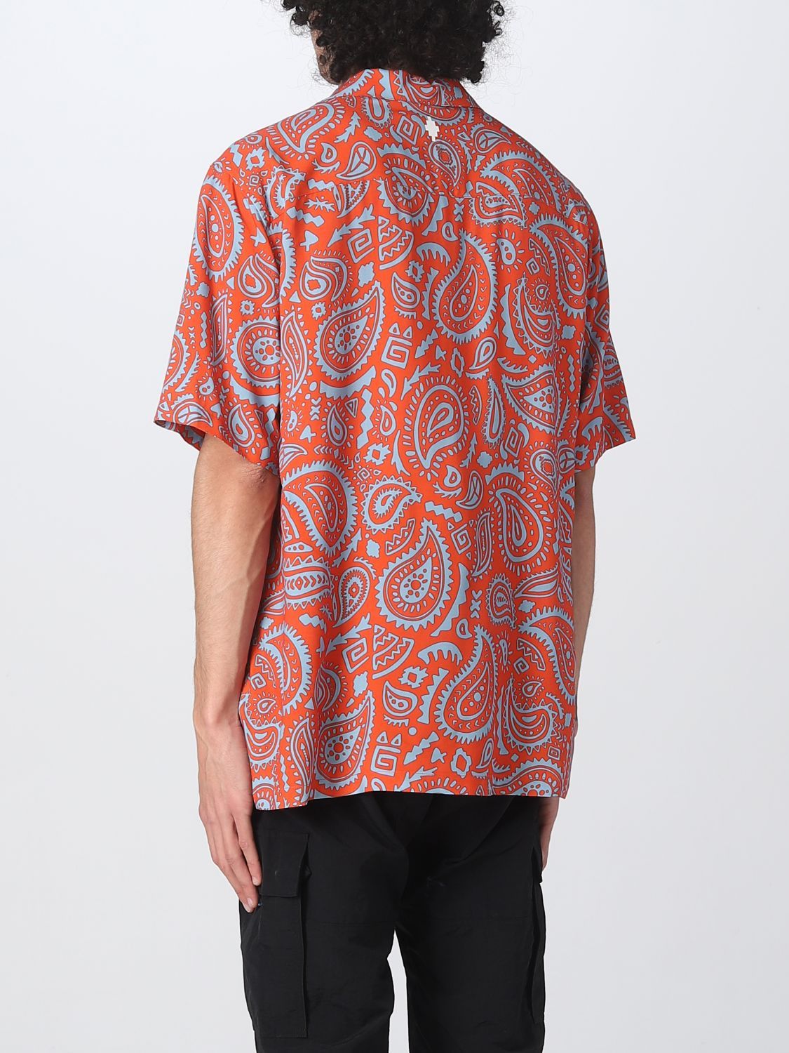 Marcelo Burlon County Of Milan Marcelo Burlon Paisley Hawaii Shirt In Multicolor