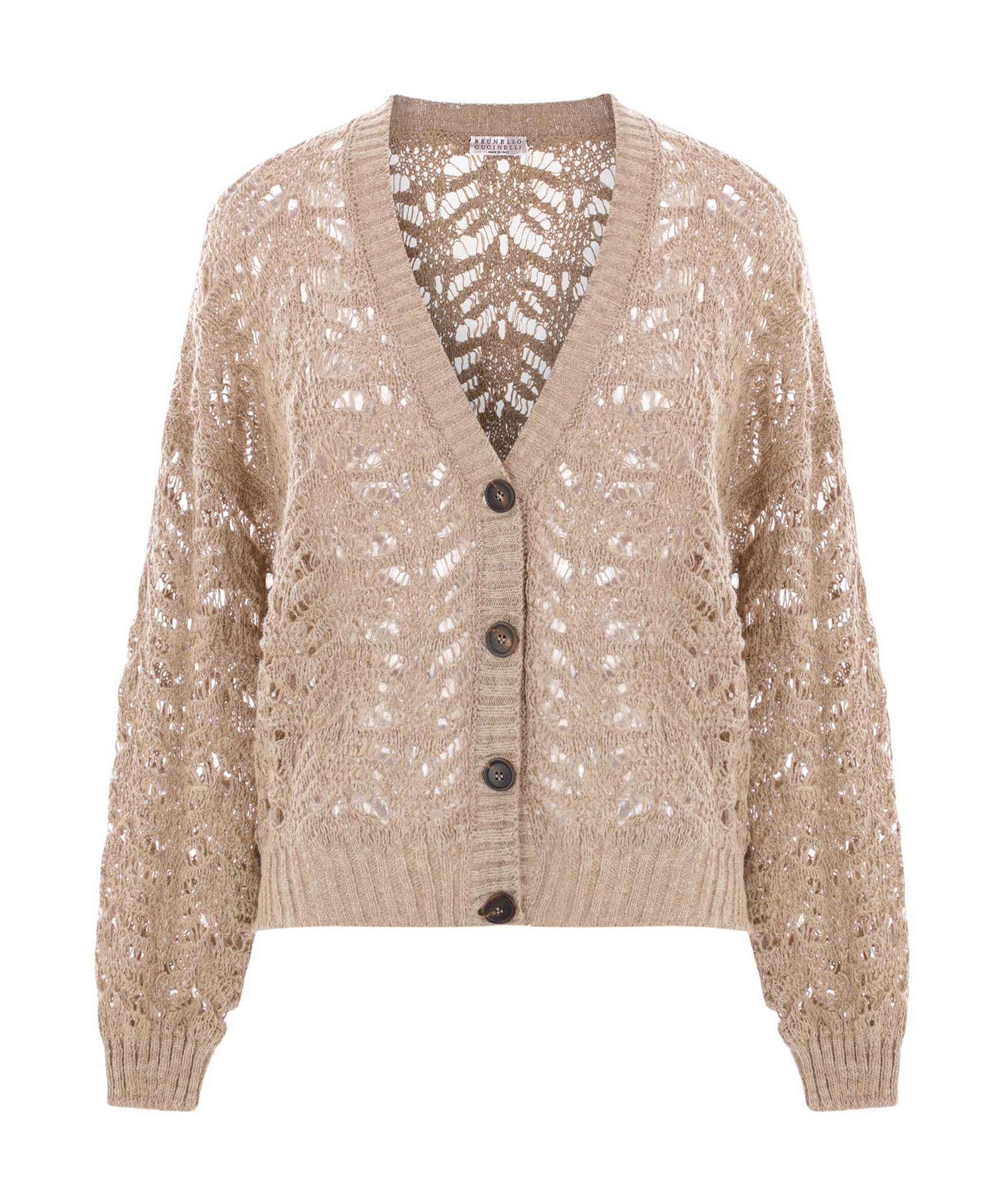 BRUNELLO CUCINELLI BRUNELLO CUCINELLI V-NECK BUTTONED CARDIGAN