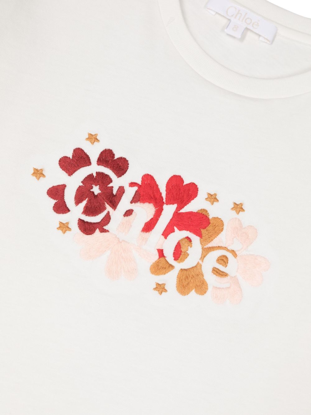 Chloé Long-sleeved T-shirt In White
