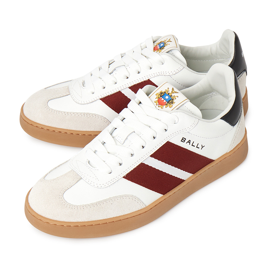 Bally Lace-up Sneakers In White