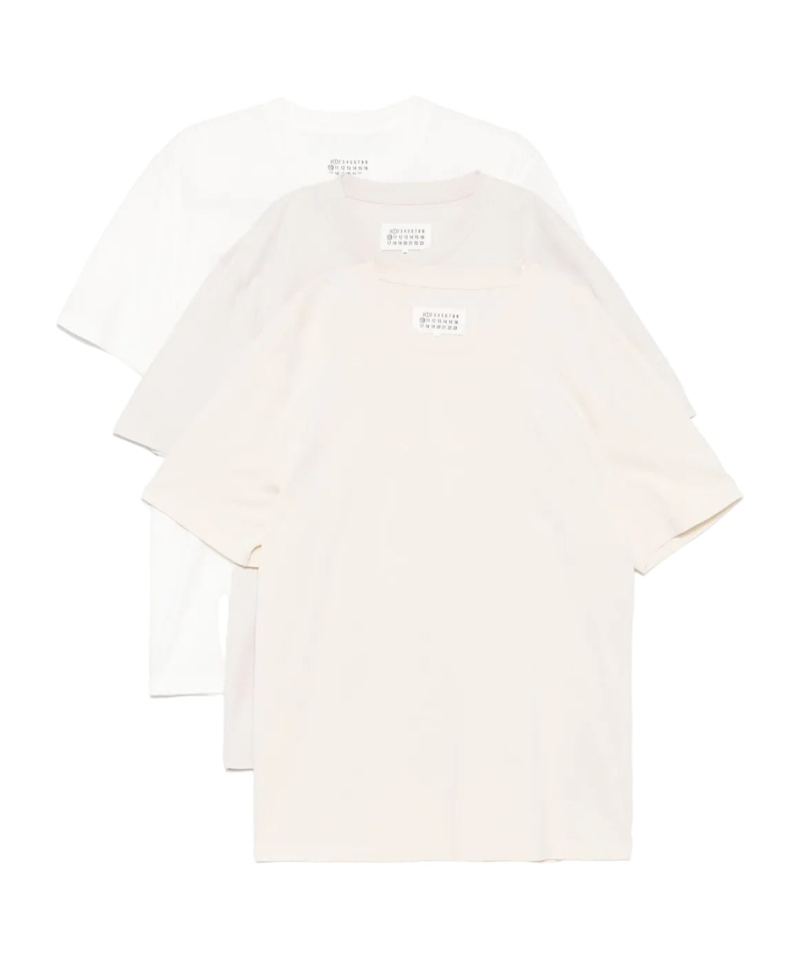Maison Margiela Three-piece T-shirt In Multi