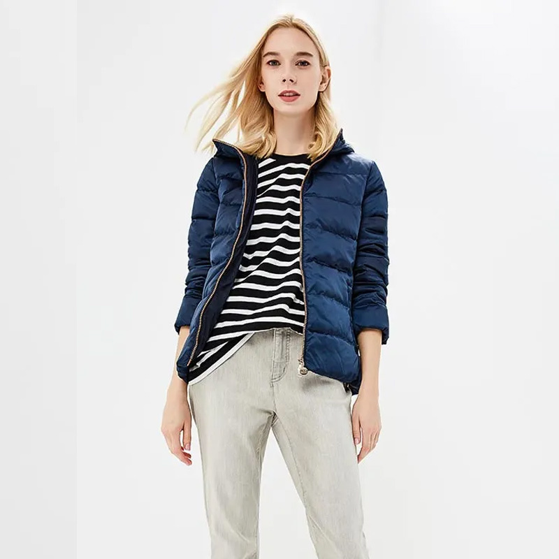 EA7 LOGO DOWN JACKET 