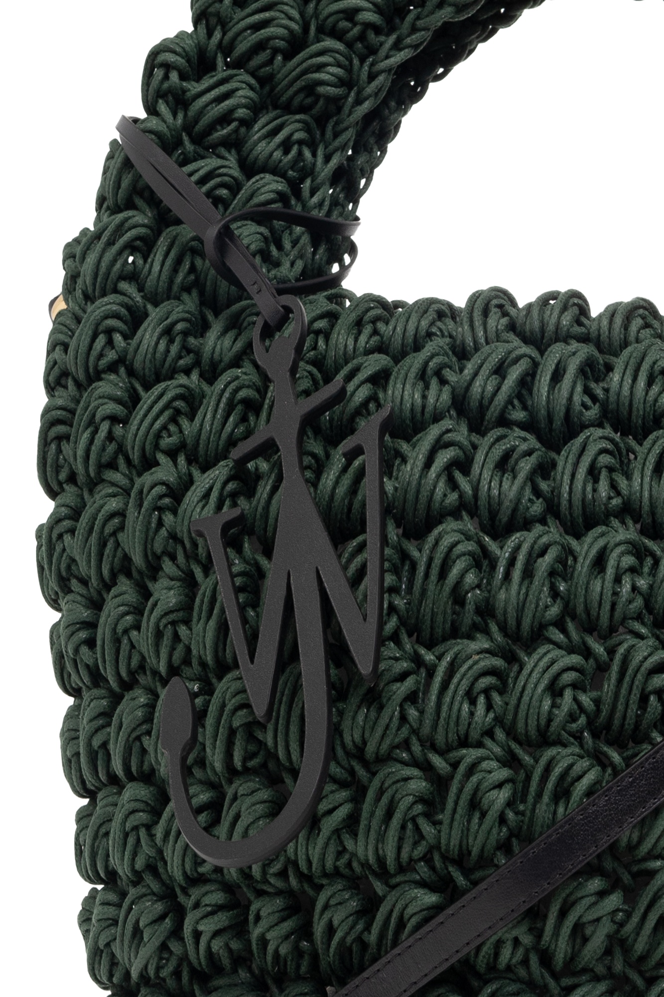Jw Anderson Knotted-detail Tote Bag In Black