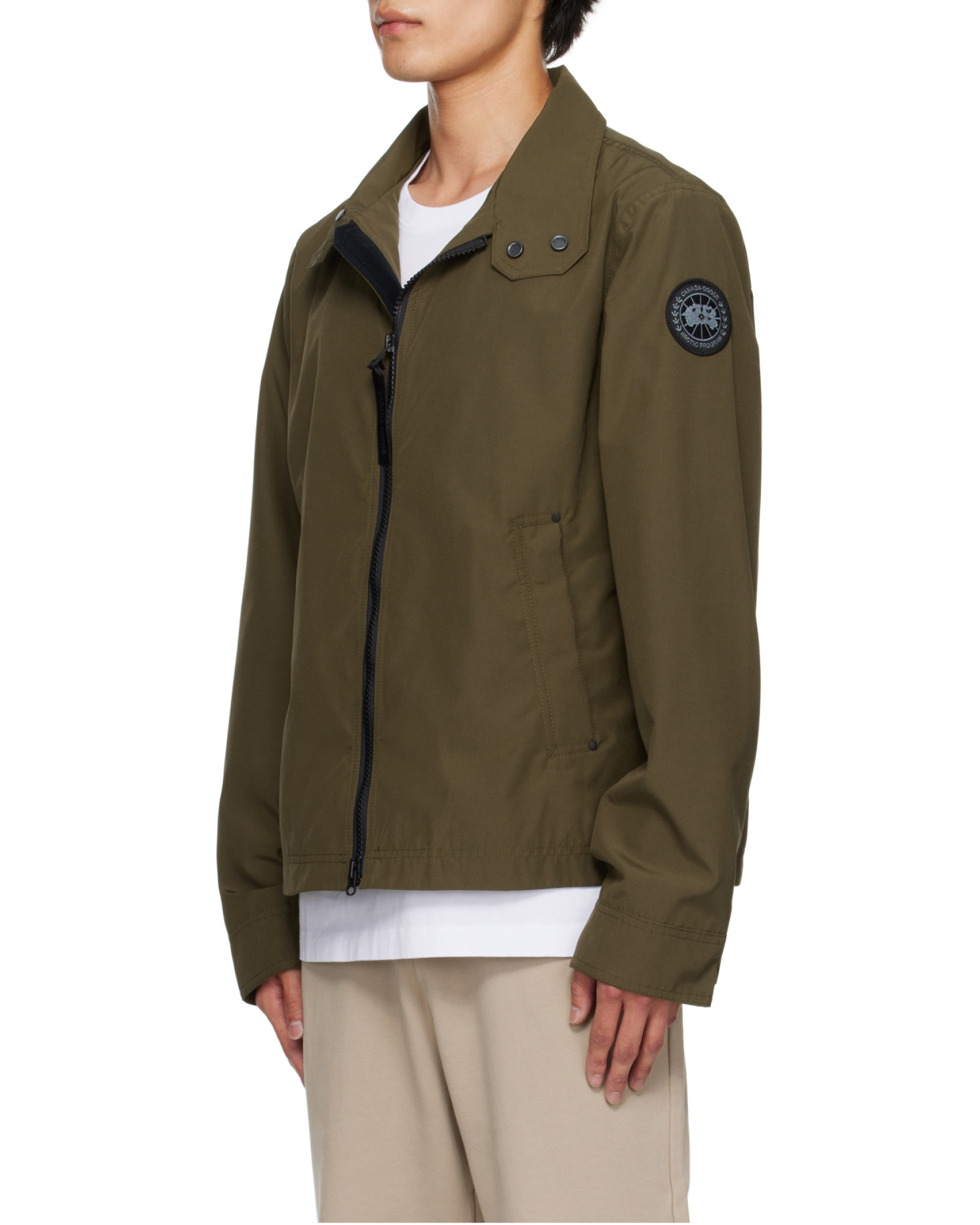 Canada Goose Rosedale Jacket Black Label In Gray