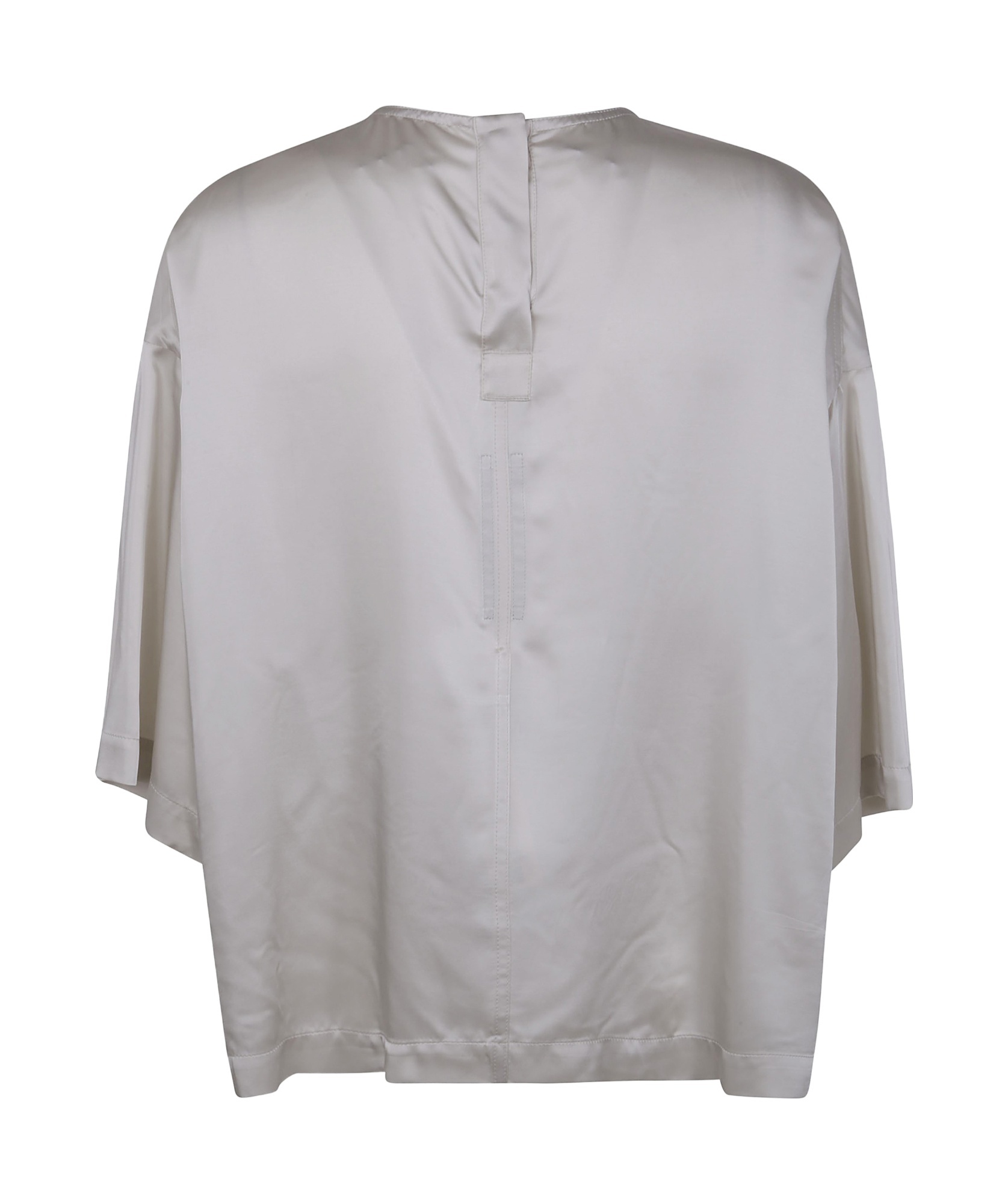 Rick Owens Item O-neck Short-sleeved T-shirt In Gray