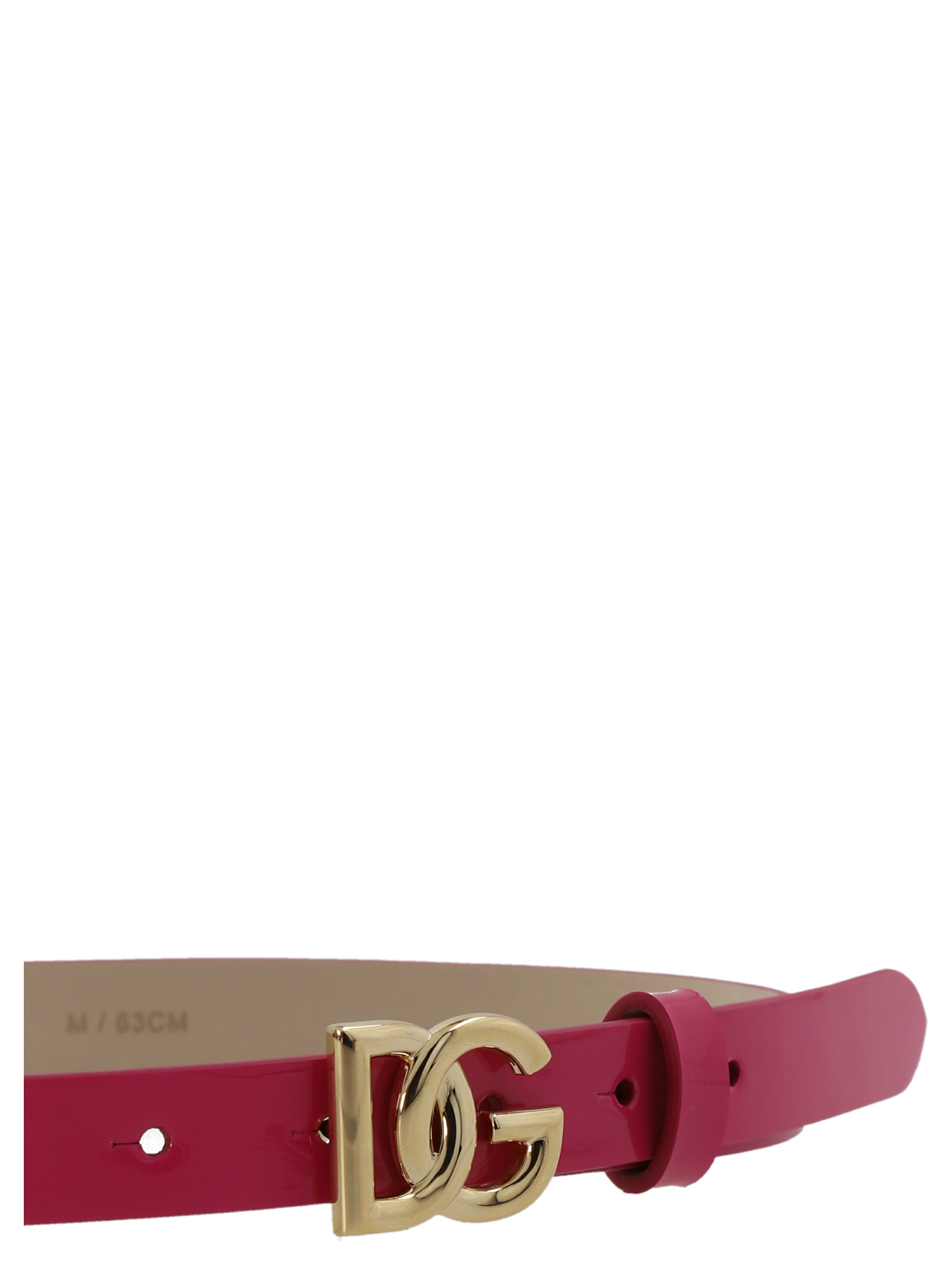 Dolce & Gabbana Logo-buckle Fastening Belt In Red