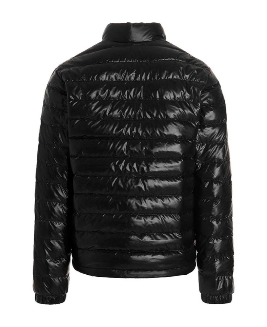 Duvetica Logo Down Jacket In Black