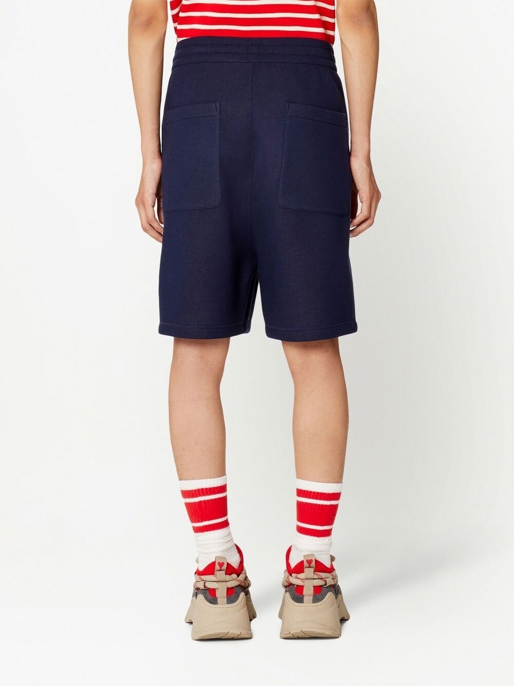 AMI ALEXANDRE MATTIUSSI AMI DE COEUR TRACK SHORTS